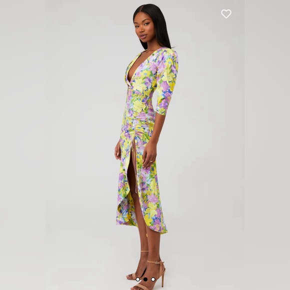 For Love and Lemons Cassia Midi Dress - Picture 2 of 3